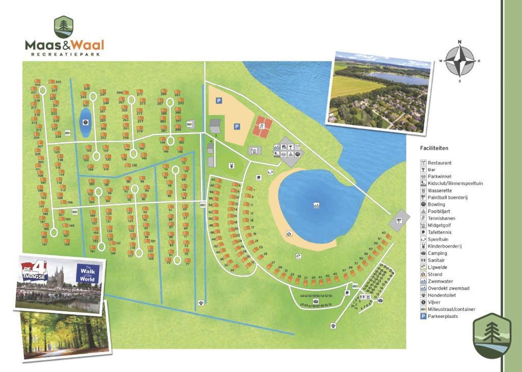 Vakantiewoning Maas en Waal 100 Ewijk Buitenkant foto